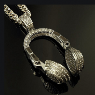 Ketting Hip Hop Koptelefoon